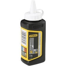 Image of Stanley 1-47-405 Chalk Refill White 113g (Chalk Lines etc)