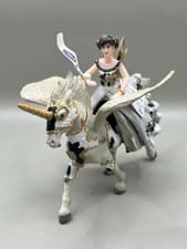Image of Papo The Enchanted World Fairy and Pegasus Toy Figures Retired VHTF rare