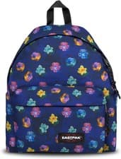 Image of EASTPAK PADDED PAK'R FLOWER BLUR NAVY BACKPAK, SCHOOLBAG, RUCKSACK, LAPTOP