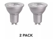 Image of 2 Pack Of Bell 5W =50W GU10 LED 2700K Warm White Halo Non Dim Spotlights