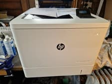 Image of HP Colour Laserjet Enterprise M553dnLaser Printer. Refurbished. 12 Month warrant