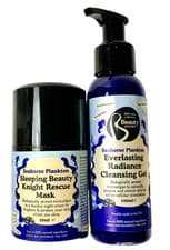 Image of Beauty kitchen Seahorse Plankton cleansing gel & rescue mask set-New