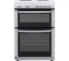 Image of ESSENTIALS CFTE60W22 60cm Electric Solid Plate Cooker - White