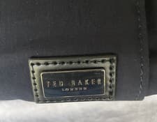Image of Ted Baker Vikter Nylon Holdall Weekend Bag Navy