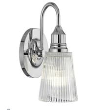 Image of Addison 1 Light Wall Light Polished Chrome IP44