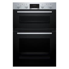 Image of Bosch Series 4 MBA533BS3B Electric Built-In Double Oven - Stainless S MBA533BS3B