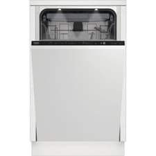 Image of Beko BDIS38040Q HygieneIntense™ Dishwasher Slimline 45cm 10 Place Black C