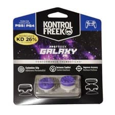 Image of KontrolFreek FPS Freek Galaxy Purple Performance Thumbsticks PS5 PS4 4-Prong