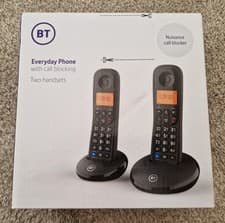 Image of Brand New BT Everyday Phone Twin / Two Handsets, Never Opened!