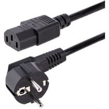 Image of Startech 1M 3Ft Computer Power Cord 18Awg Eu Schuko To C13 Power Cord 10A 250V B