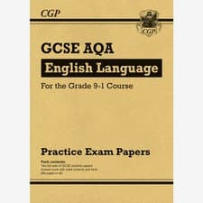Image of AQA GCSE English Language Practice Papers Ages 15-16 CGP with Answers NEW