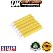 Image of Sealey Tyre Marking Crayon White Pack of 6 TST13