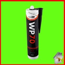 Image of Silicone Sealant Black WP70 UPVC Windows Doors Bond it Low Modulas Neutral Cure