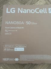 Image of LG NANO80A6B 50" 4K Ultra HD NanoCell Smart TV 50NANO80A6B unwanted gift