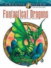 Image of Creative Haven Fantastical Dragons Coloring Book by Aaron Pocock (Paperback,...