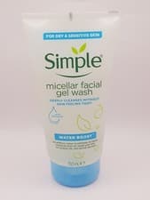 Image of Simple Micellar Facial Gel Wash Water Boost-150ml (B03 B.CB)
