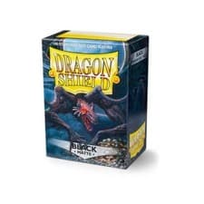 Image of Dragon Shield Matte - Black (100 ct. in box) - Brand New & Sealed