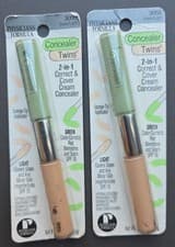 Image of 2 New Physicians Formula Concealer Twins 3055 Green/Light Cream Concealer