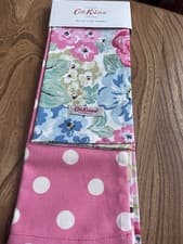 Image of Vintage Iconic Cath Kidston Set Of Two Tea Towels Brand New With Tags …Gorgeous!