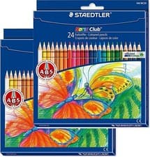 Image of Staedtler Noris Club Coloured Pencils Set of 24 Colours 24er-Pack Collection Set