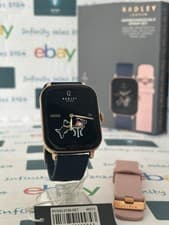 Image of RADLEY Series 20 Smart Calling Watch with Navy and pink Silicone Straps