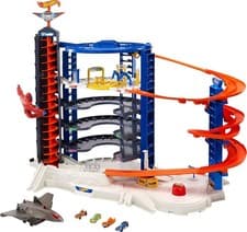 Image of Hot Wheels Super Ultimate Garage Play Set Acrylic Display Case with LED Lights