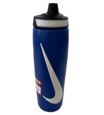 Image of Nike Refuel Water Bottle 24oz 700ml Blue New