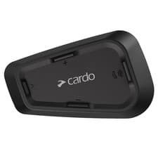 Image of Cardo Spirit Motorcycle Bluetooth Communication Headset Single Pack Black
