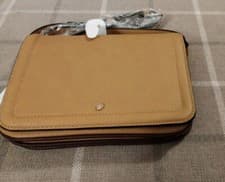 Image of accessorize Lovely Orche Faux Leather Crossbody Bag.