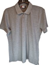 Image of CliQue Women's Clique Classic Marion Polo Shirt, Gray (Grey Melange)