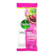 Image of Dettol Antibacterial Multi-Purpose Cleaning Wipes 105 Wipes Pack