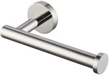 Image of 2023 Wall Mounted Toilet Roll Holder Chrome Tissue Paper Stand Bathroom Round