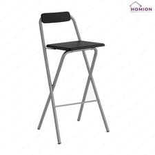 Image of Strong Quality Folding Breakfast Bar Stool Square Seat Chair Stool Kitchen Home