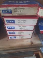 Image of 22213 E Spherical Roller Bearing Premium Brand SKF 65x120x31mm