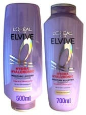 Image of L'Oréal Elvive Hydra Hyaluronic Shampoo & Conditioner Jumbo Pack – 700ml & 500ml