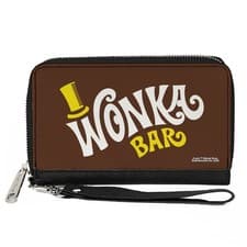 Image of PU Zip Around Wallet Rectangle Willy Wonka and the Chocolate Factory (US IMPORT)
