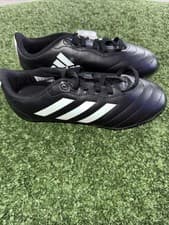 Image of Adidas Goletto VIII FG Black Football Boots Junior Size 2 Brand New