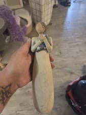 Image of 2004 Susan Lordi Willow Tree "Hero" Holding American Flag 9.5" Tall