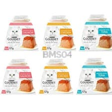 Image of Purina Gourmet Mousse  Chicken Tuna Salmon Cat Food 🔴24 x 57G🔴