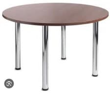 Image of Circular Meeting Table 1200mm Diameter