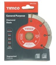 Image of 2x 115x22.2 General Purpose Diamond Cutting Disk.