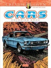 Image of Creative Haven Cars Coloring Book by Tim Foley