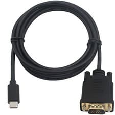 Image of 2m USB-C Type-C to VGA Cable Lead USB 3.1 Male to 15-pin VGA Male - 2 Metre