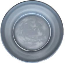 Image of Everhome™ ~ Set of Four (4) ~ Shiny ~ Light Blue ~ 8.5" Melamine Salad Plates