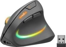Image of Speedlink PIAVO PRO illuminated vertical mouse rechargeable – wireless mouse erg