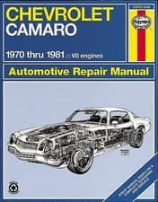 Image of Chevrolet Camaro (70 - 81) by Scott Mauck, J. H. Haynes (Paperback, 1988)