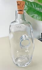 Image of LSA International Void Carafe & Cork Stopper 1.1L Clear - boxed - unused