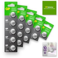 Image of CR2025 2025 GP Batteries 3V Lithium Coin Cell DL2025 Keyfob *EXPIRY 01/2034*