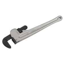 Image of Sealey AK5109 Pipe Wrench European Pattern 450mm Aluminium Alloy