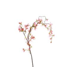 Image of Faux Silk Cherry Blossom Branch Weeping 110cm Pink
